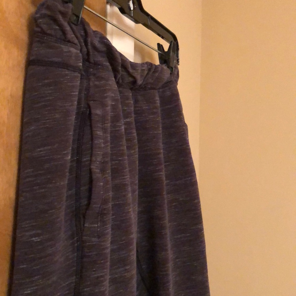 Lululemon Sweatpants -Black with White Highlights